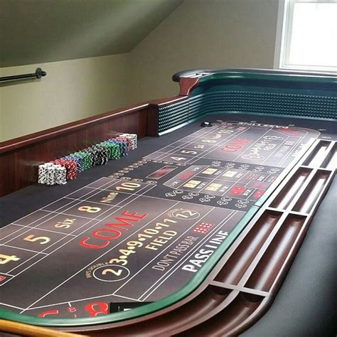 casino style craps table.